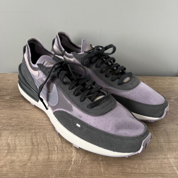 Nike Waffle One Shoes Mens Size 13 D Smoke Gray Purple Sneaker DJ0966-991 main image 9